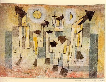 Wandbild aus dem Tempel der Sehnsucht Paul Klee Ölgemälde